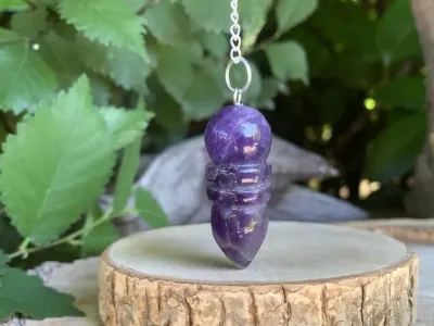 Pendule Isis Améthyste Naturelle