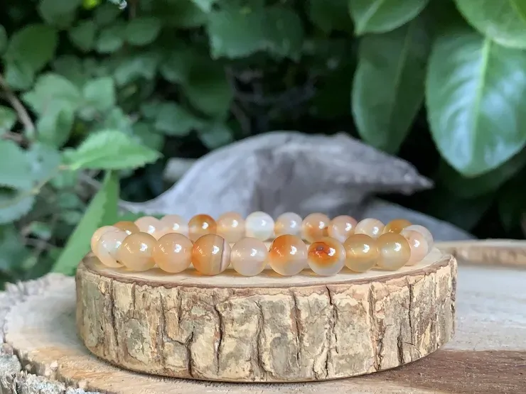 Bracelet Cornaline A Naturelle