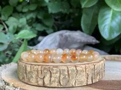 Bracelet Cornaline A Naturelle