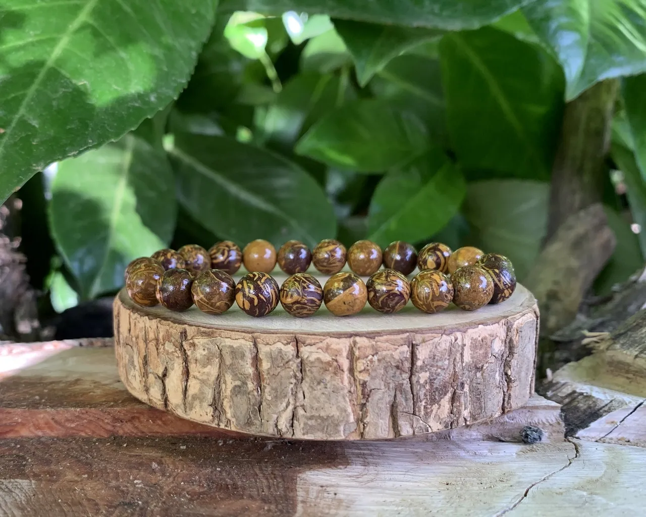 Bracelet Jaspe peau d'éléphant A