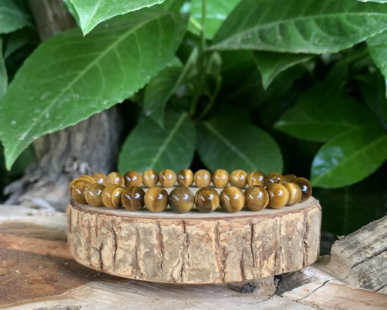 Bracelet Œil-de-Tigre AA+ - Réalisation de Soi - Pierre Naturelle Qualité Exceptionnelle Afrique du sud