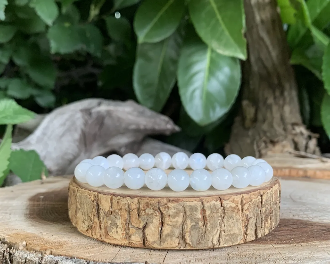 Bracelet Péristérite AA - Pierre Naturelle Inde - Harmonie & Éveil spirituel