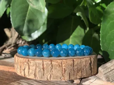 Bracelet Apatite Bleue AA