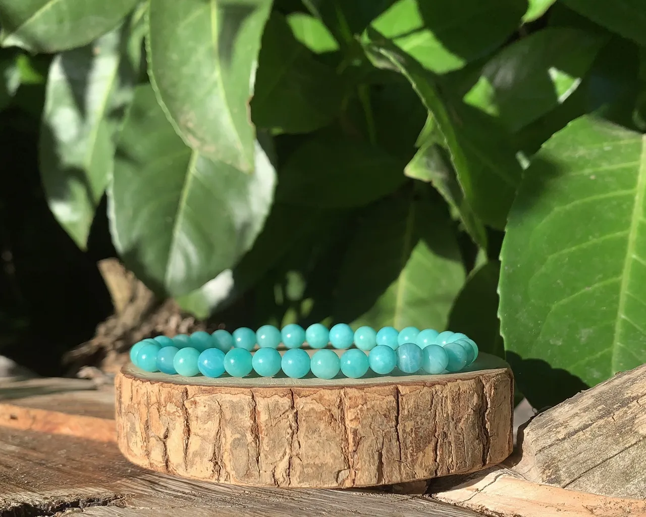 Bracelet Amazonite AA Pérou