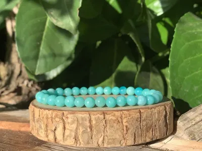 Bracelet Amazonite AA Pérou