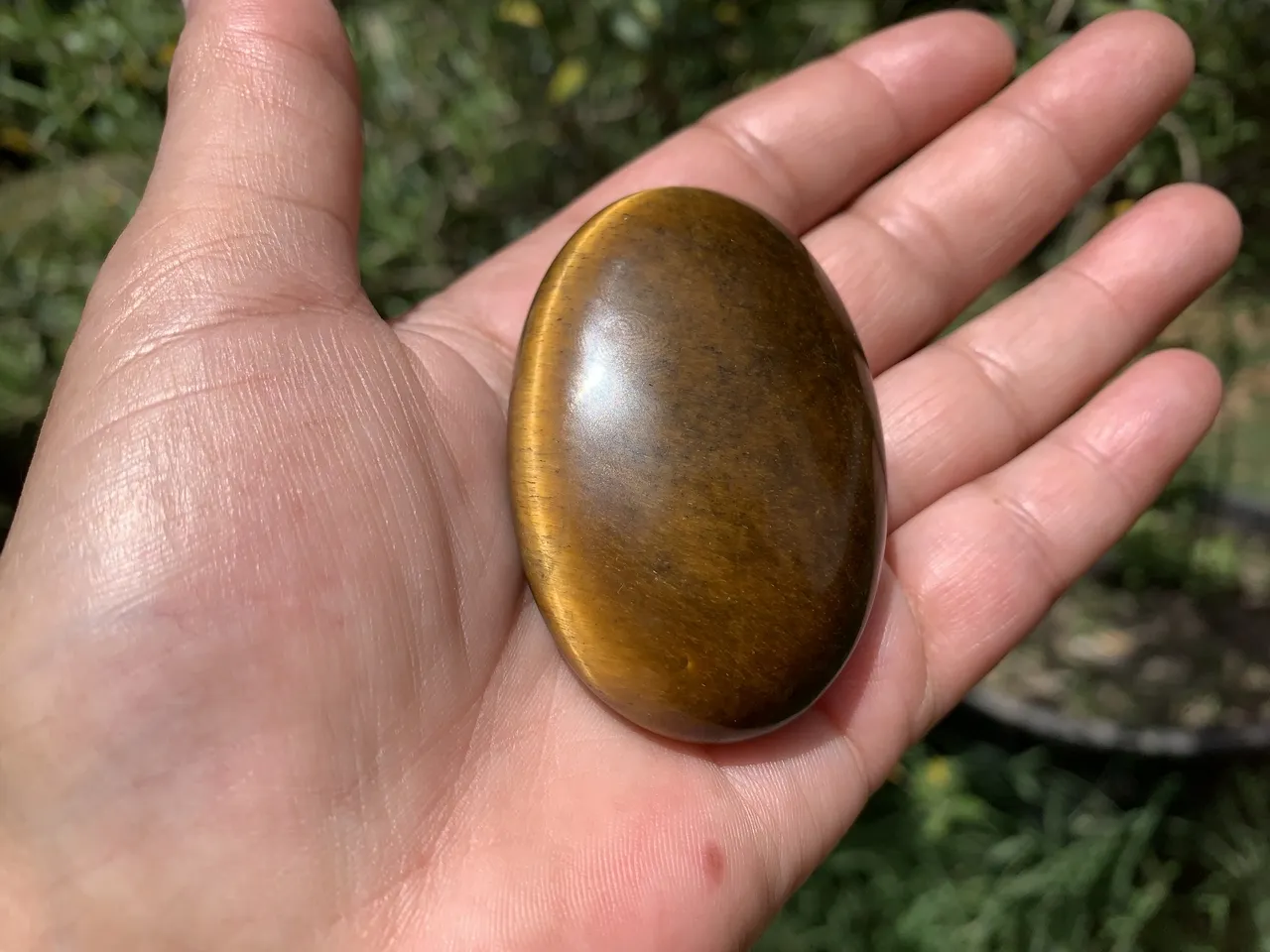Galet Œil-de-Tigre A Namibie