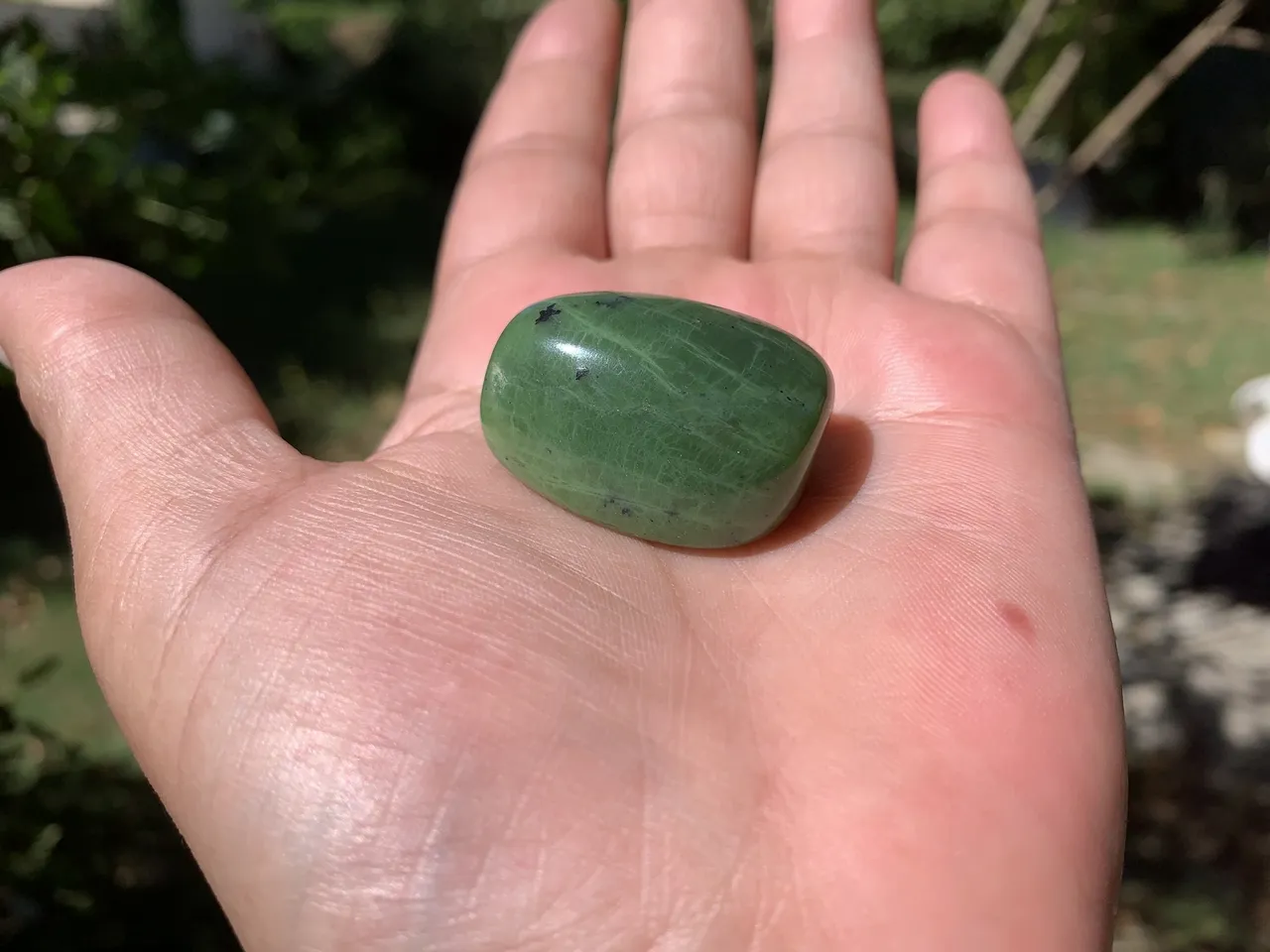 Pierre roulée Jade Néphrite Extra