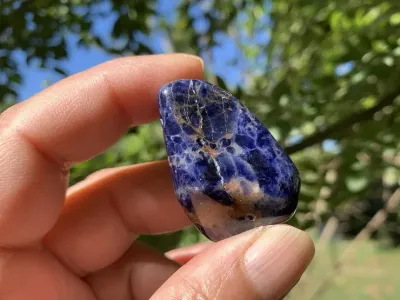 Pierre roulée Sodalite AA