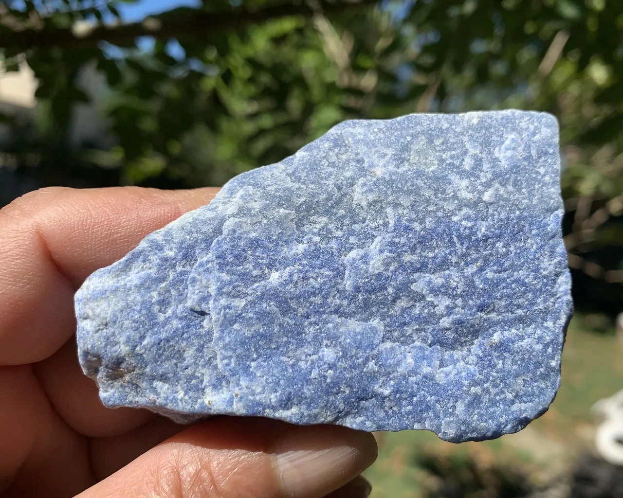 Quartz Bleu brut AA