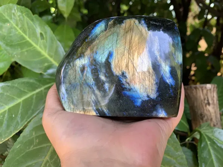 Labradorite Spectrolite AA - Pierre Naturelle Qualité Supérieure Madagascar