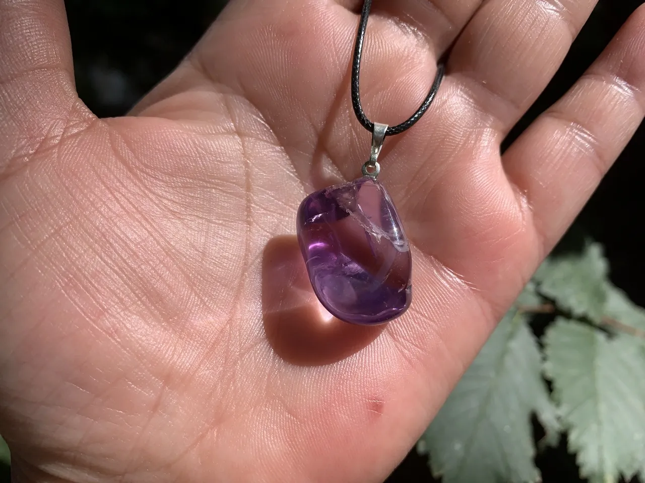 Pendentif Améthyste A - Pierre Naturelle Brésil