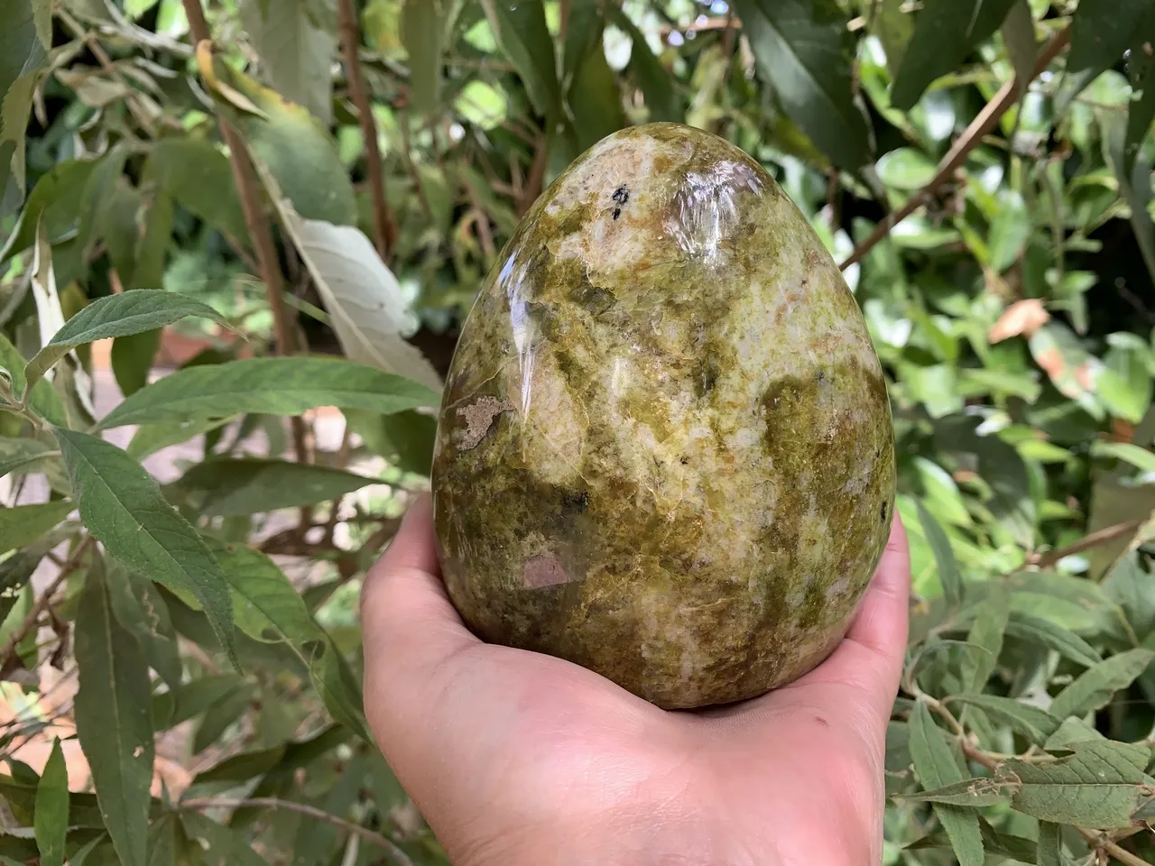 Opale verte A+ (940 g) Madagascar - Pierre Naturelle
