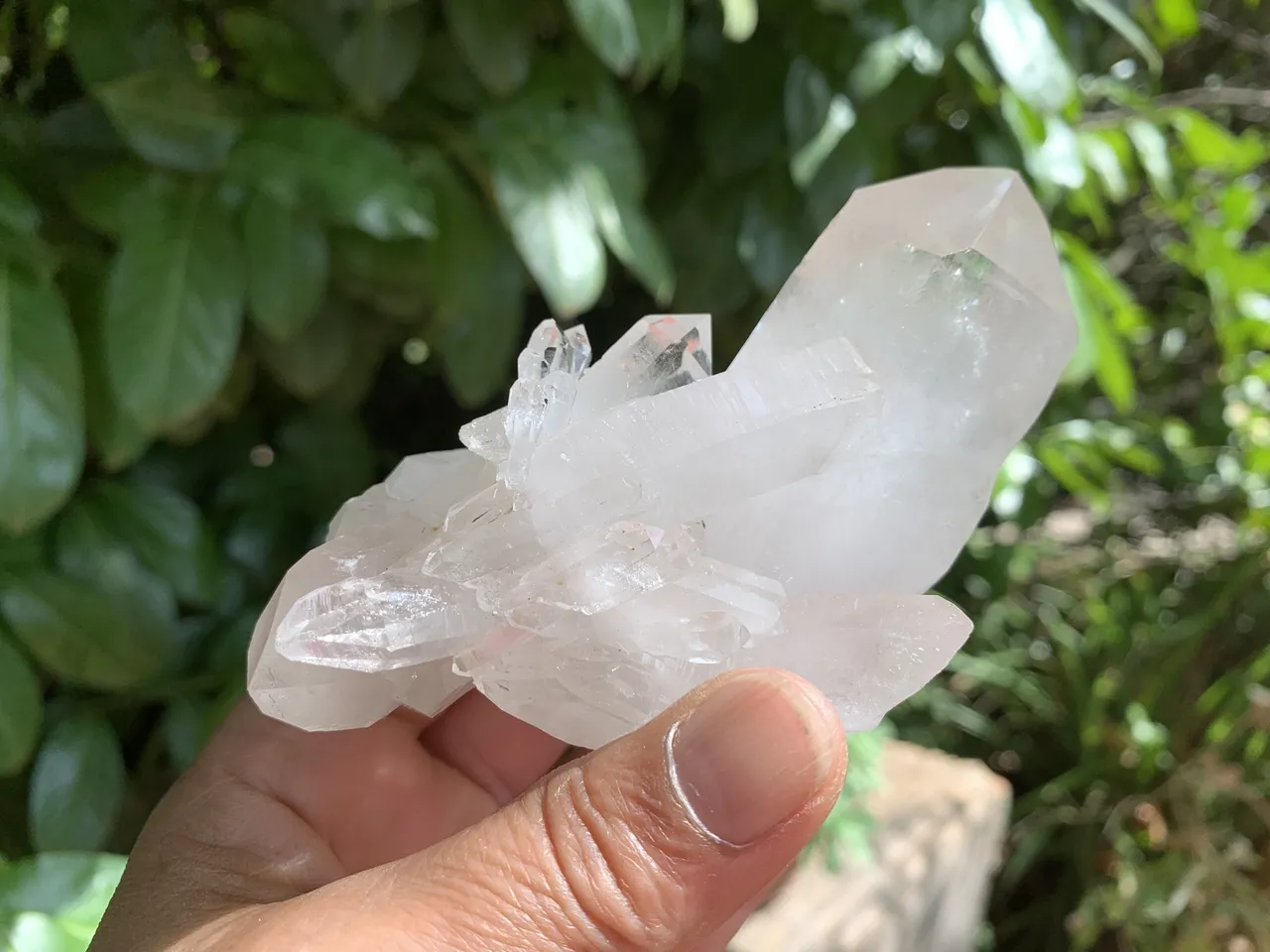 Amas Quartz Blanc AAA (317 g) - Brésil - Cristal Naturel Qualité Exceptionnelle