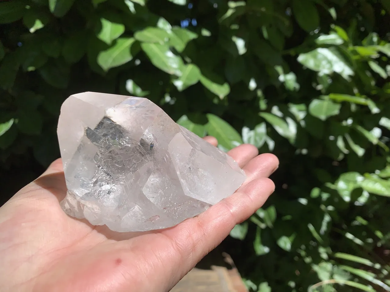 Amas Quartz Blanc AA (340 g) - Brésil - Cristal Naturel Qualité Supérieure