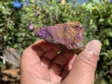 Chalcopyrite Arc-en-ciel A+ (95 g) Pierre Naturelle Maroc