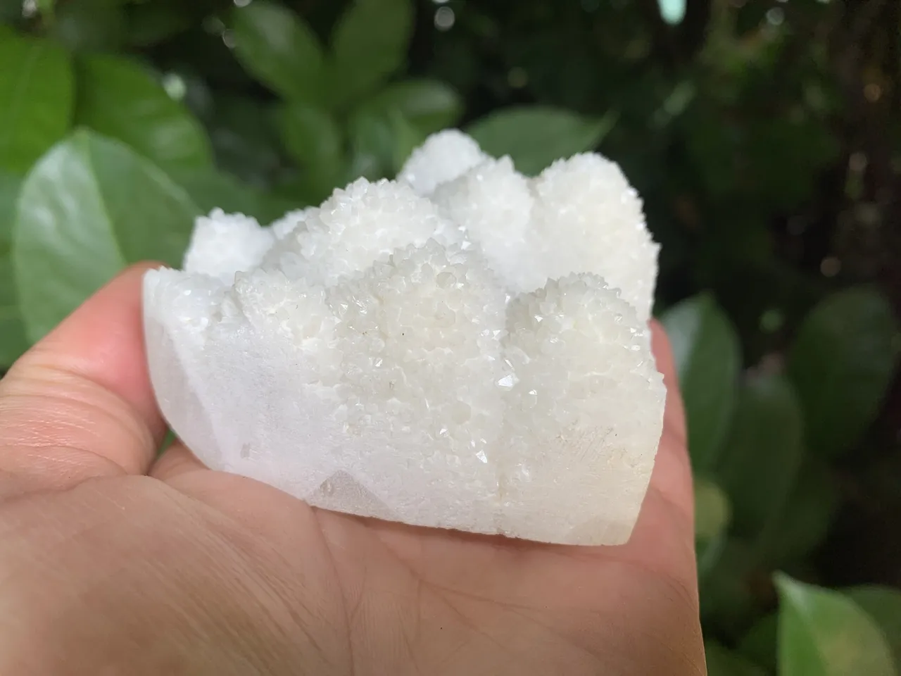 Druzy Cœur Cristal de Roche brut AA Chine (254 g) - Cristaux Naturels Qualités Exceptionnelles