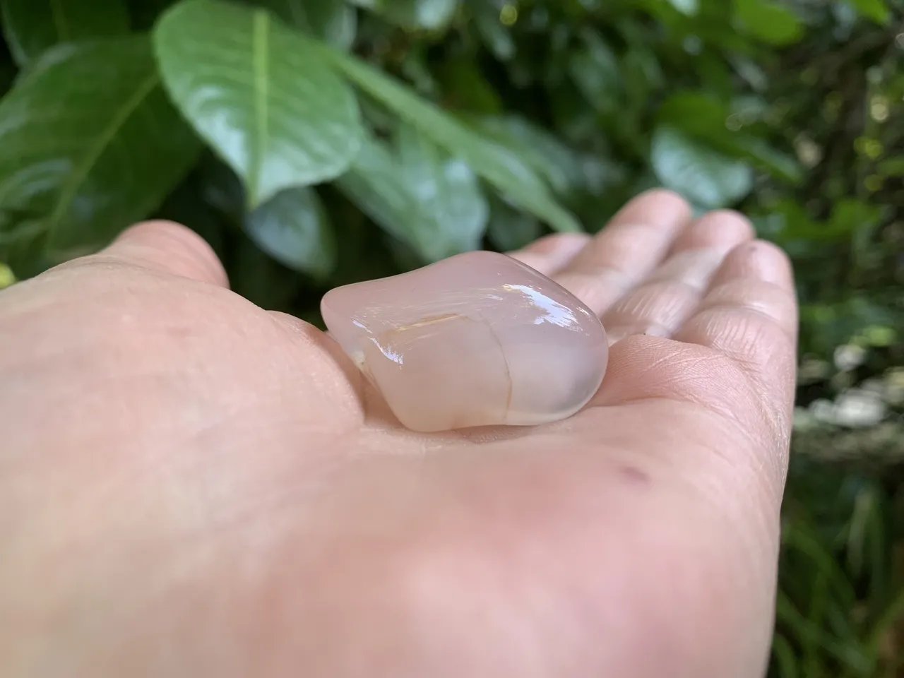 Pierre roulée Calcédoine Rose AA (17 g) USA - Pierre Naturelle Qualité Supérieure