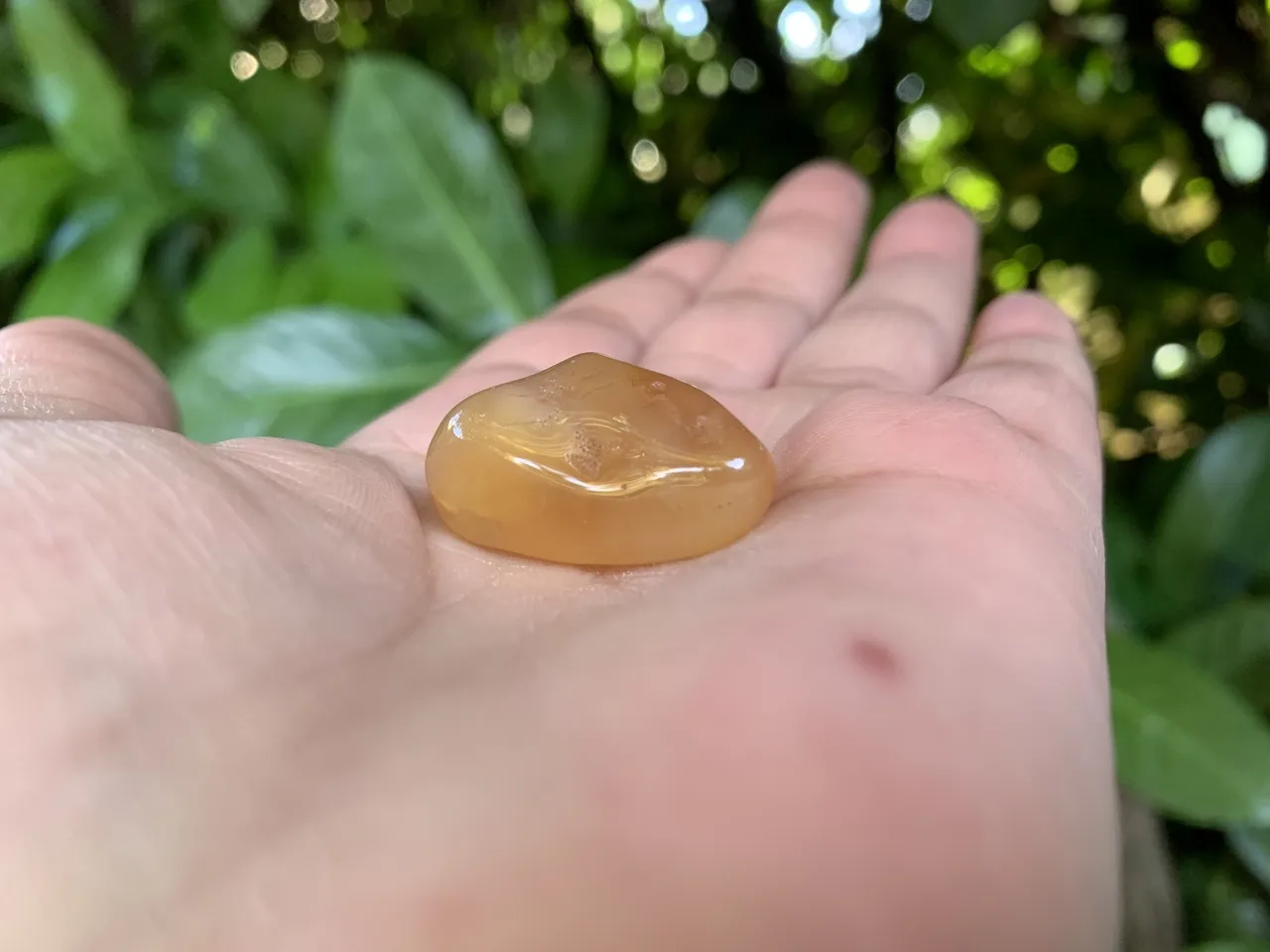 Pierre roulée Cornaline AA (8 g) - Brésil - Pierre Naturelle Qualité Supérieure