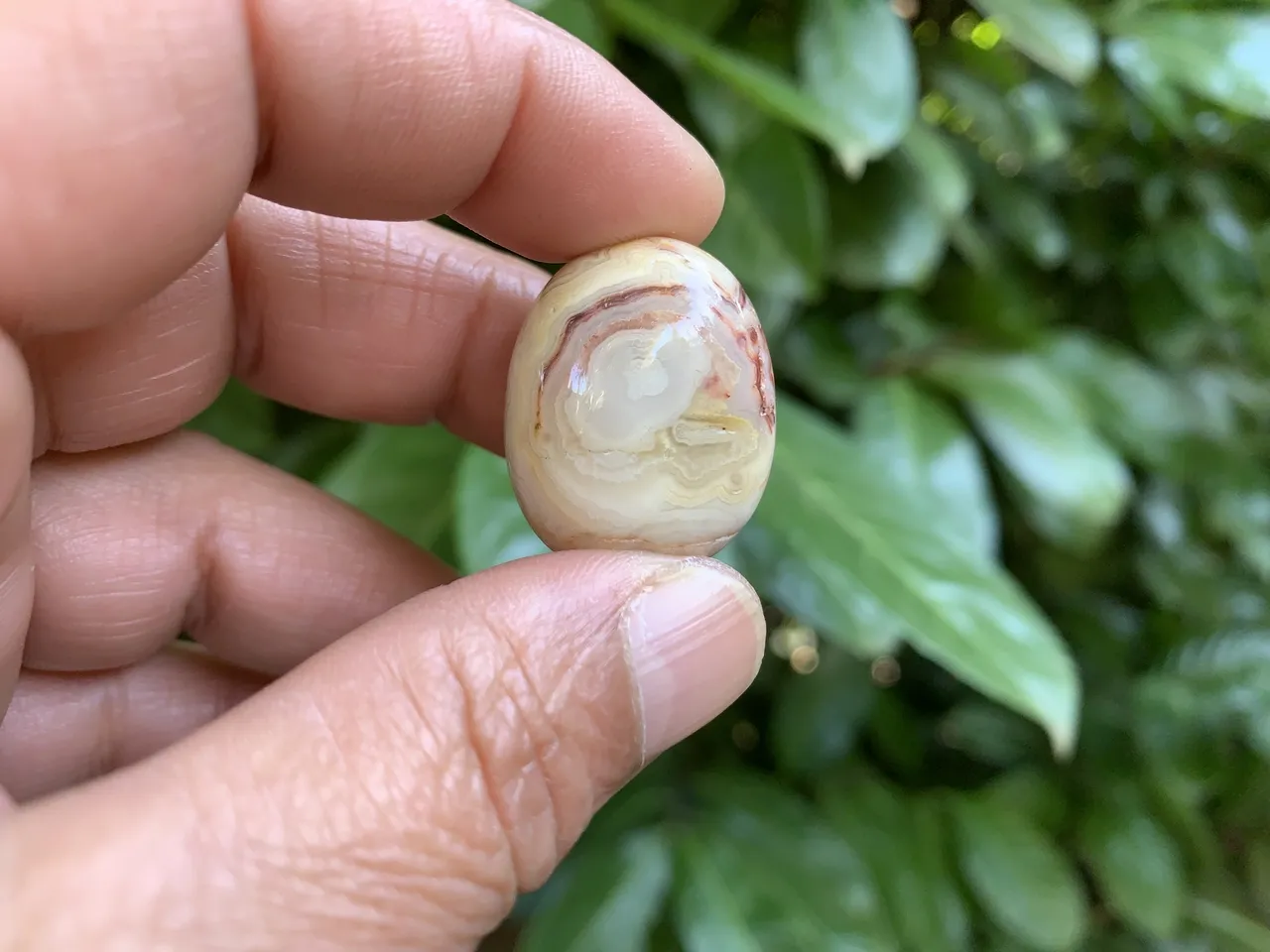 Pierre roulée Agate Crazy Lace AAA - Réalisation de soi - Pierre Naturelle Qualité Exceptionnelle Mexique