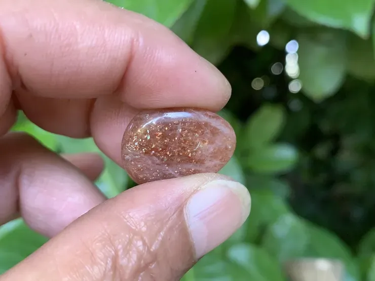 Pierre de Soleil AA (5 g) - Inde - Pierre Naturelle Qualité Supérieure