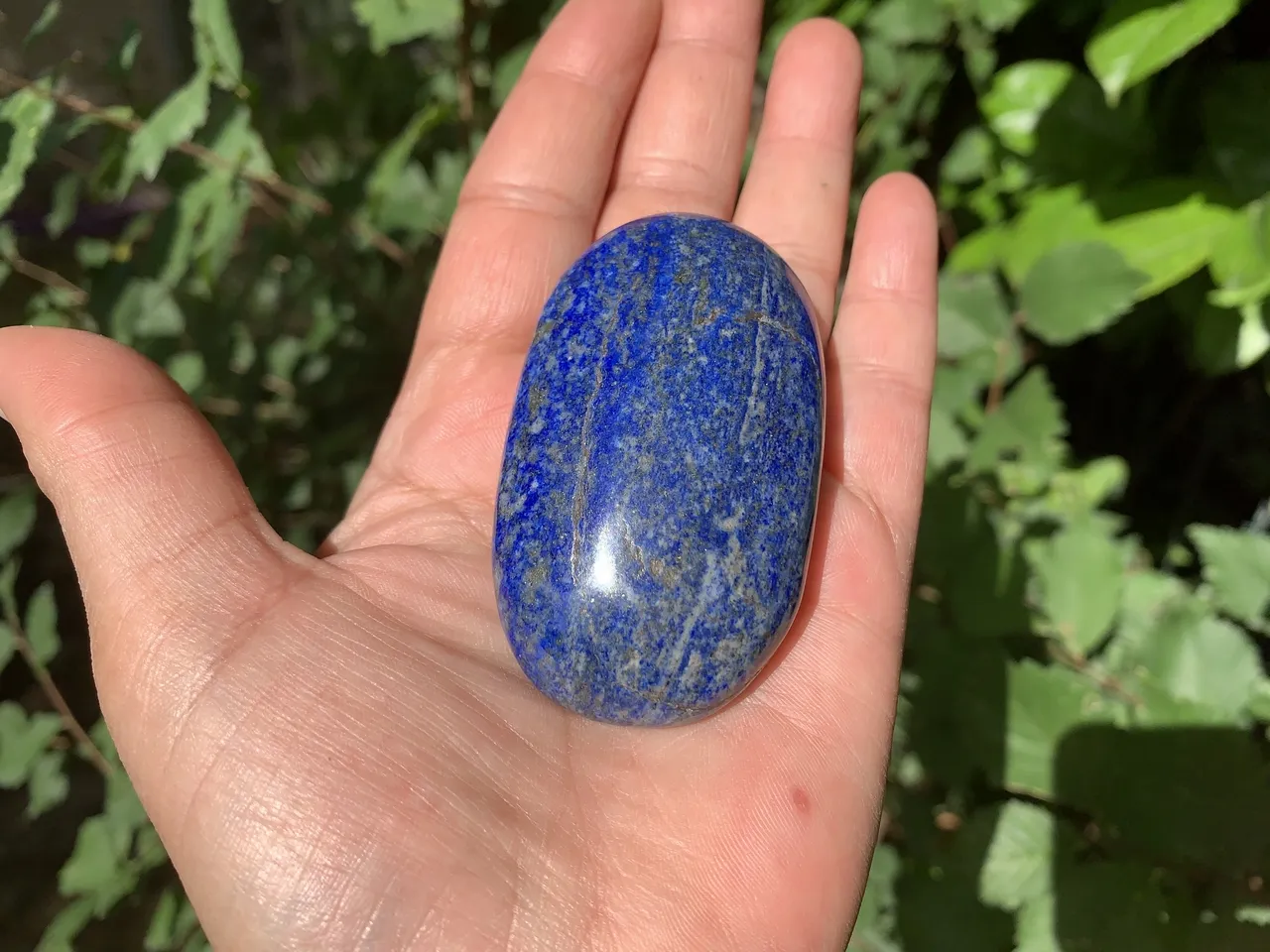 Galet Lapis Lazuli A Naturel Afghanistan