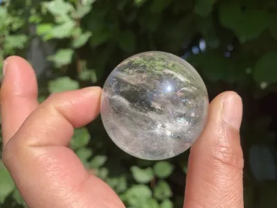 Sphère Cristal de roche AAA Naturel Brésil