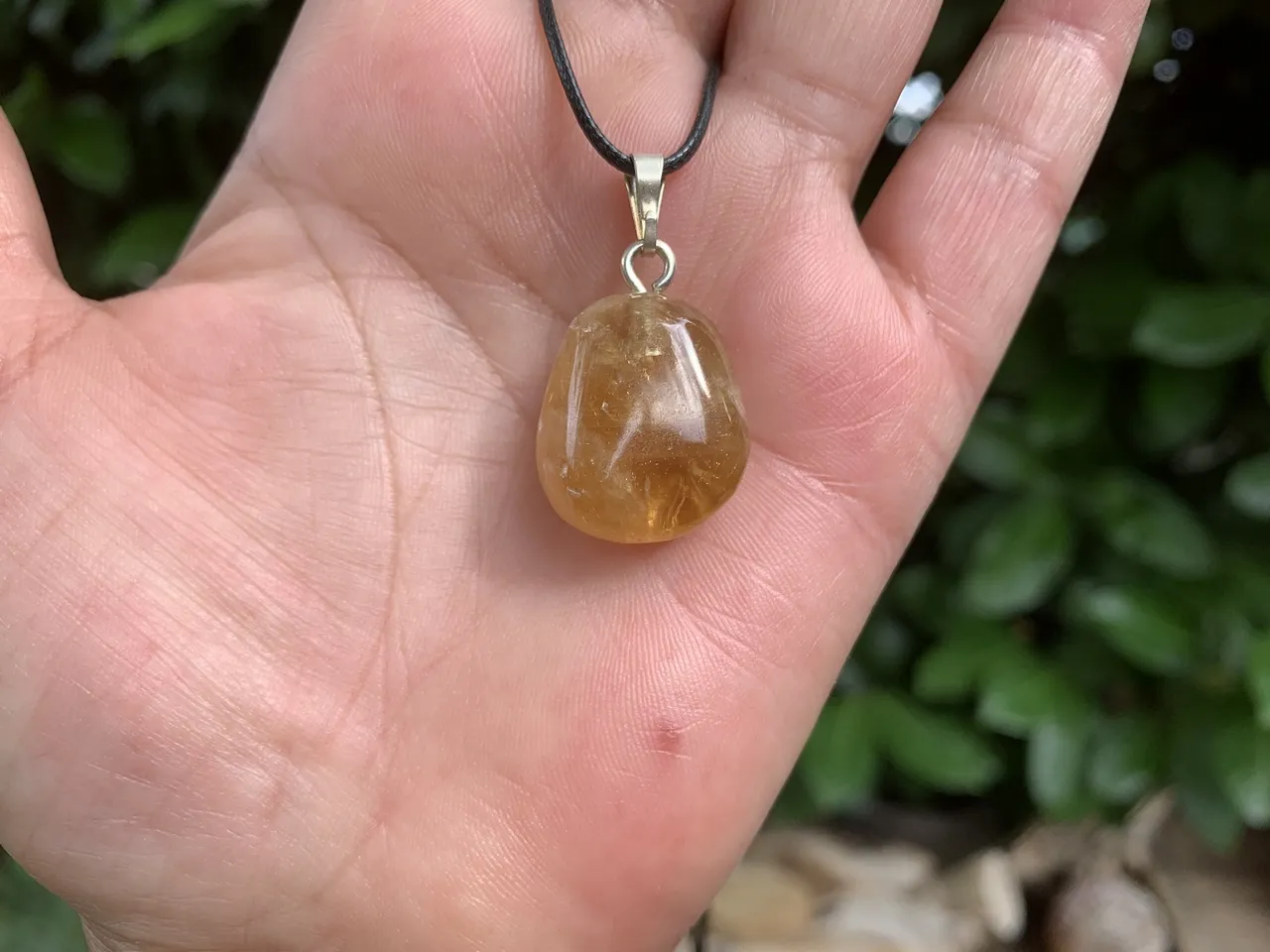 Cordon et Calcite miel A Naturelle - Purification Aura