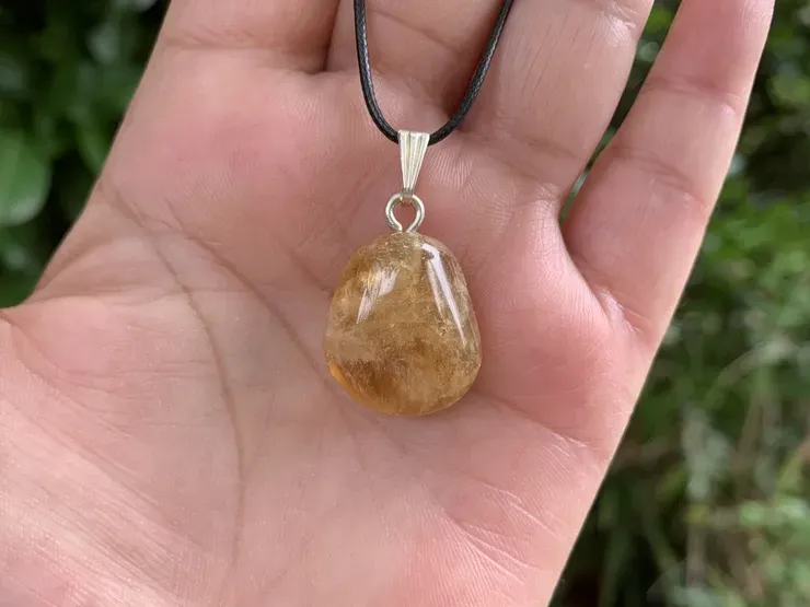 Cordon et Calcite miel A Naturelle - Purification Aura