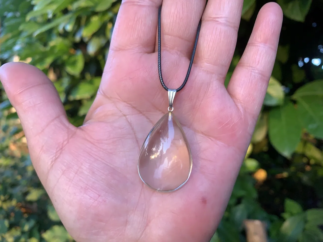 Cordon et goutte Cristal de Roche AA Naturel Brésil - Eveil Spirituel et Bien-être émotionnel