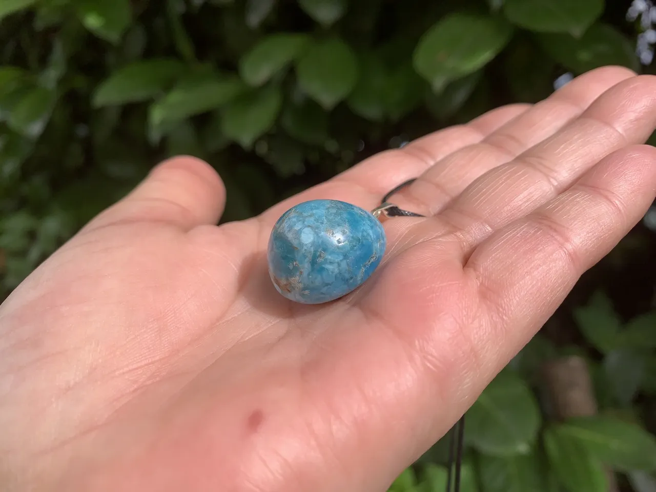 Apatite bleue A Naturelle Madagascar - Vitalité et Réalisation de soi