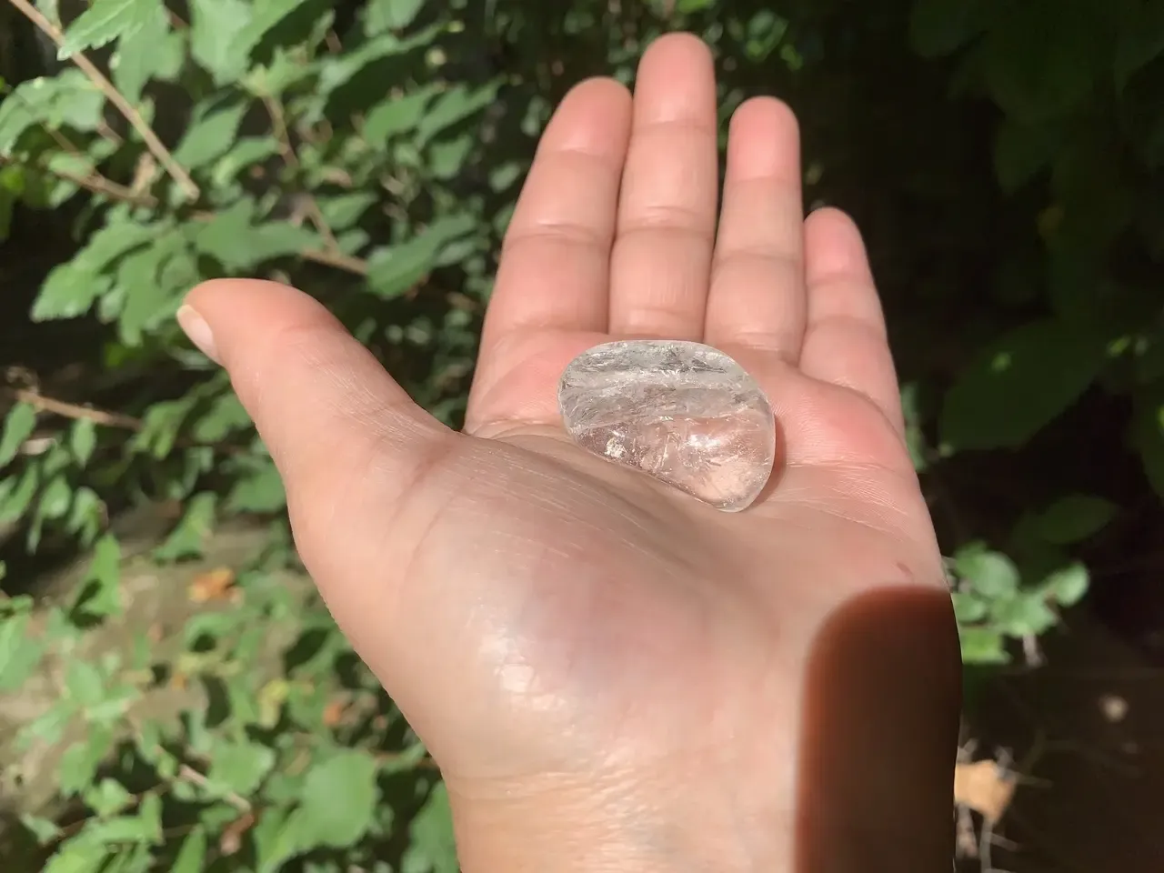Pierre roulée Cristal de Roche naturel A - Sagesse & Clarté - Brésil