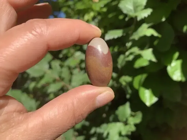 Shiva Lingam Naturel AA - Pierre des Chamanes - Inde Shiva Lingam Naturel AA - Pierre des Chamanes - Inde