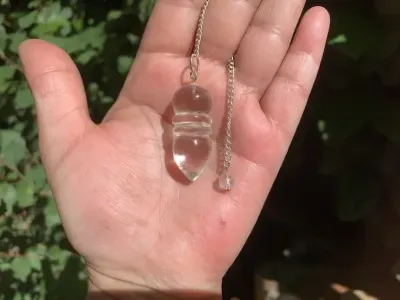 Pendule Isis Cristal de Roche naturel A+