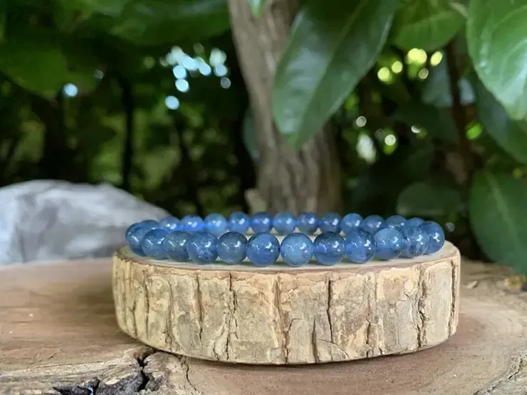 Bracelet Aigue-Marine naturelle AAA - Éveil & Communication - Brésil