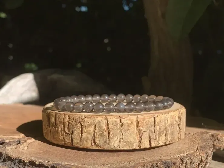 Bracelet Moldavite naturelle AA - Pierre Rare - République tchèque