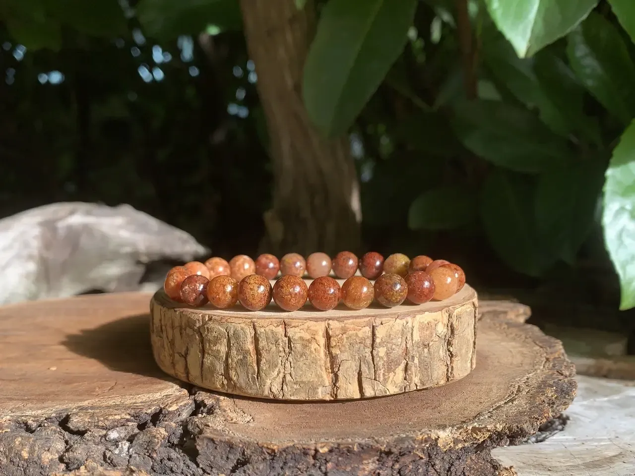 Bracelet Quartz Lodolite naturel AA - Quartz Chamane Rare - Brésil