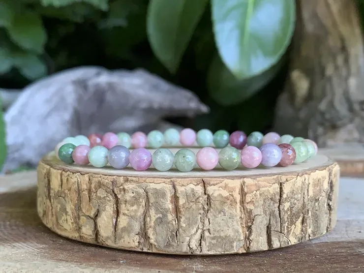 Bracelet Tanzanite multicolore AA+