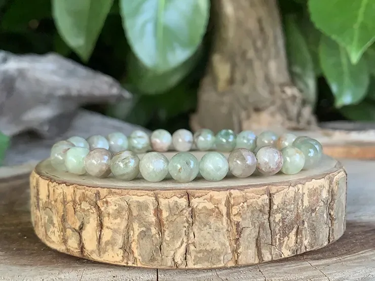 Rare Bracelet Cyanite verte A