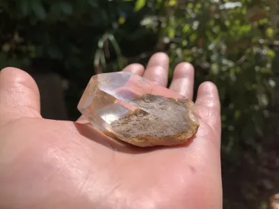 Quartz à inclusions