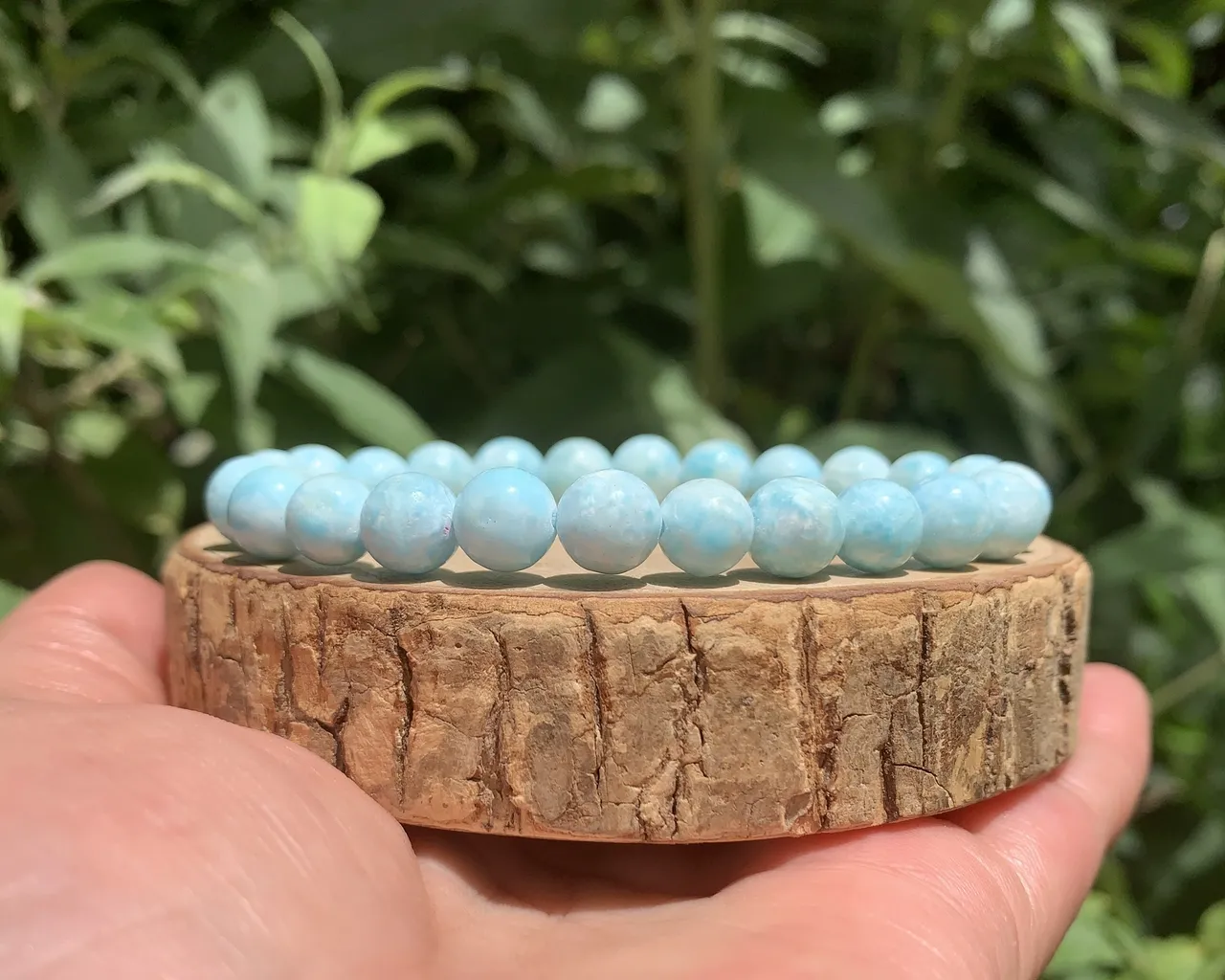 Bracelet Hémimorphite AA - USA - Pierre Naturelle Rare Qualité Supérieure