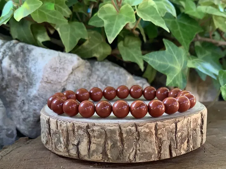 Bracelet Jaspe Rouge A