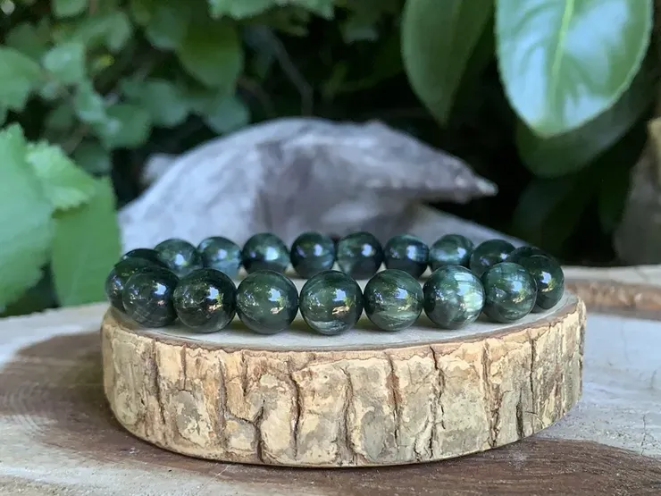 Bracelet Séraphinite AAA