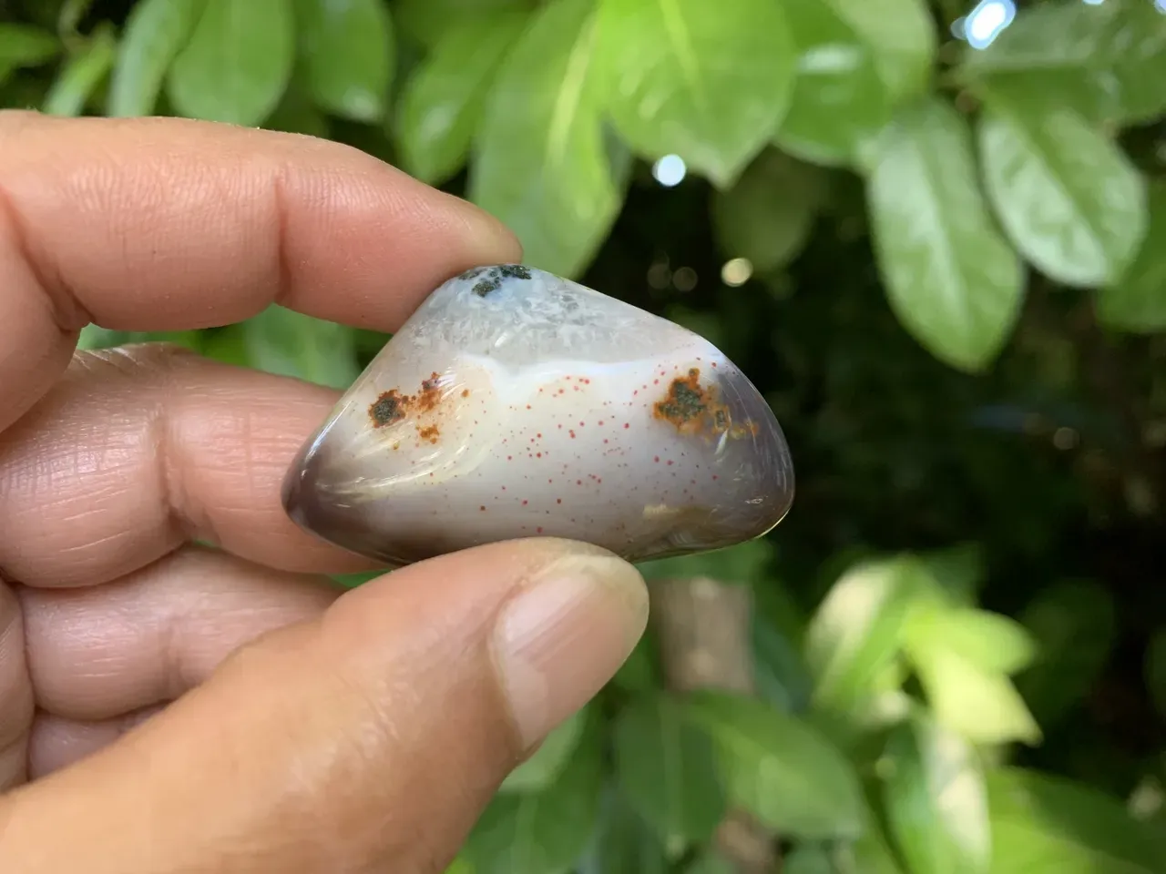 Agate du Botswana AA+ naturelle — pierre cristallisée (35 g) — Afrique Australe