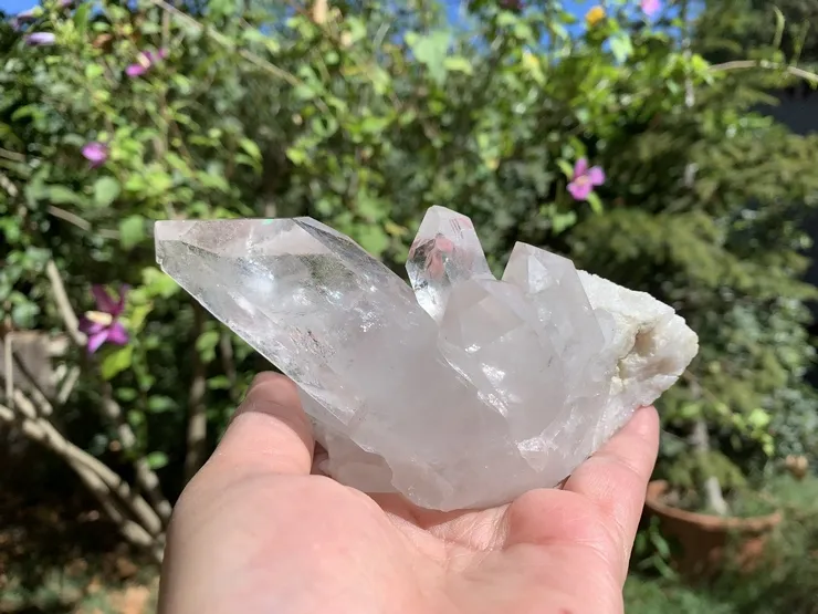 Amas de Quartz AA naturel | Pour cabinets et thérapeutes professionnels