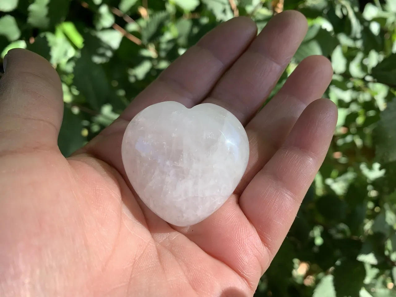 Cœur Cristal de Roche A (44 g) - Brésil - Pierre Naturelle