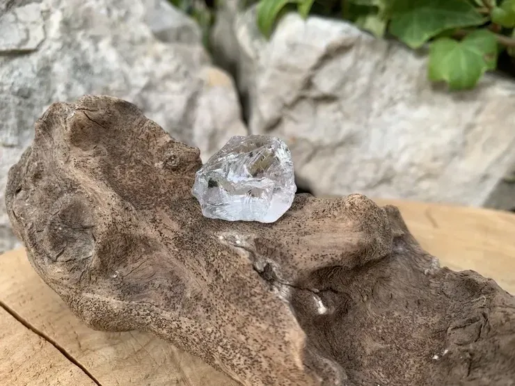 Prasiolite brute Extra (6 g) - Quartz vert Naturel - Brésil