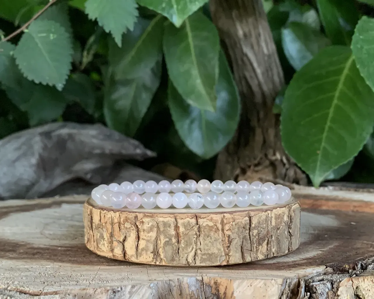 Bracelet Quartz rose A naturel Bracelet Quartz rose A naturel