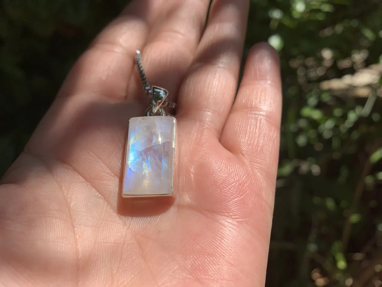 Péristérite AAA sertie Argent 925 Médiumnité