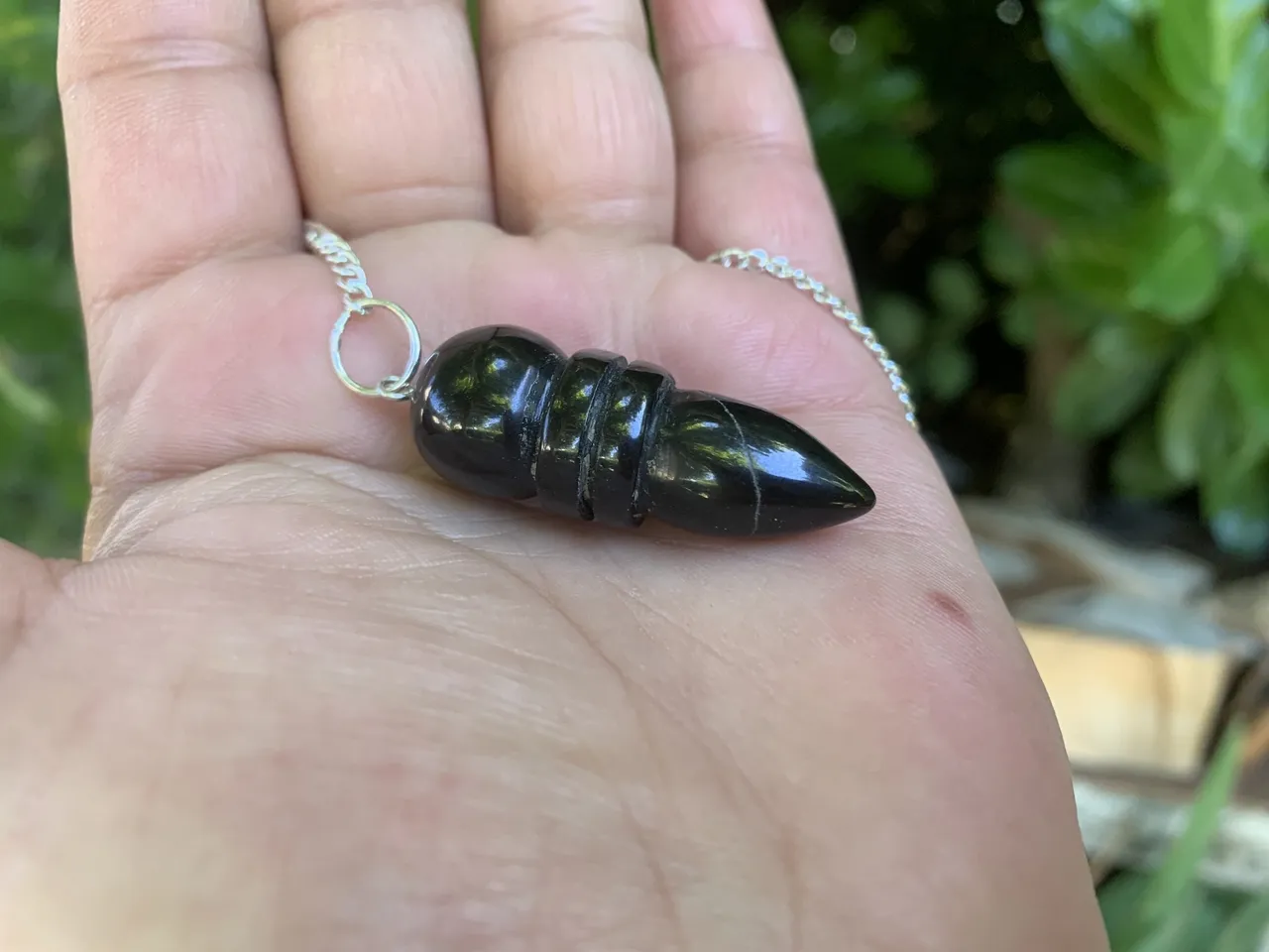 Pendule égyptien Isis Onyx Noir A 