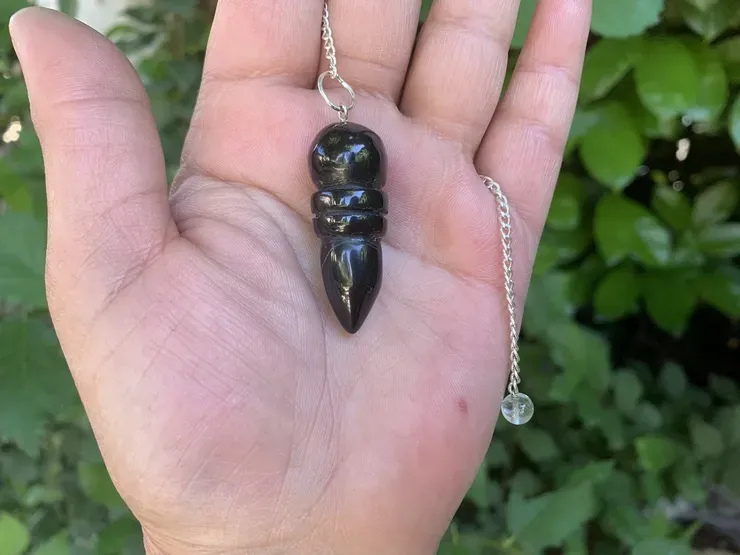 Pendule égyptien Isis Onyx Noir A 